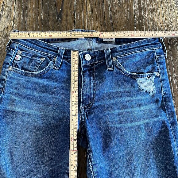AG Adriano Goldschmied Stilt Roll-Up Cigarette Jeans | Size 29R - Picture 8 of 13
